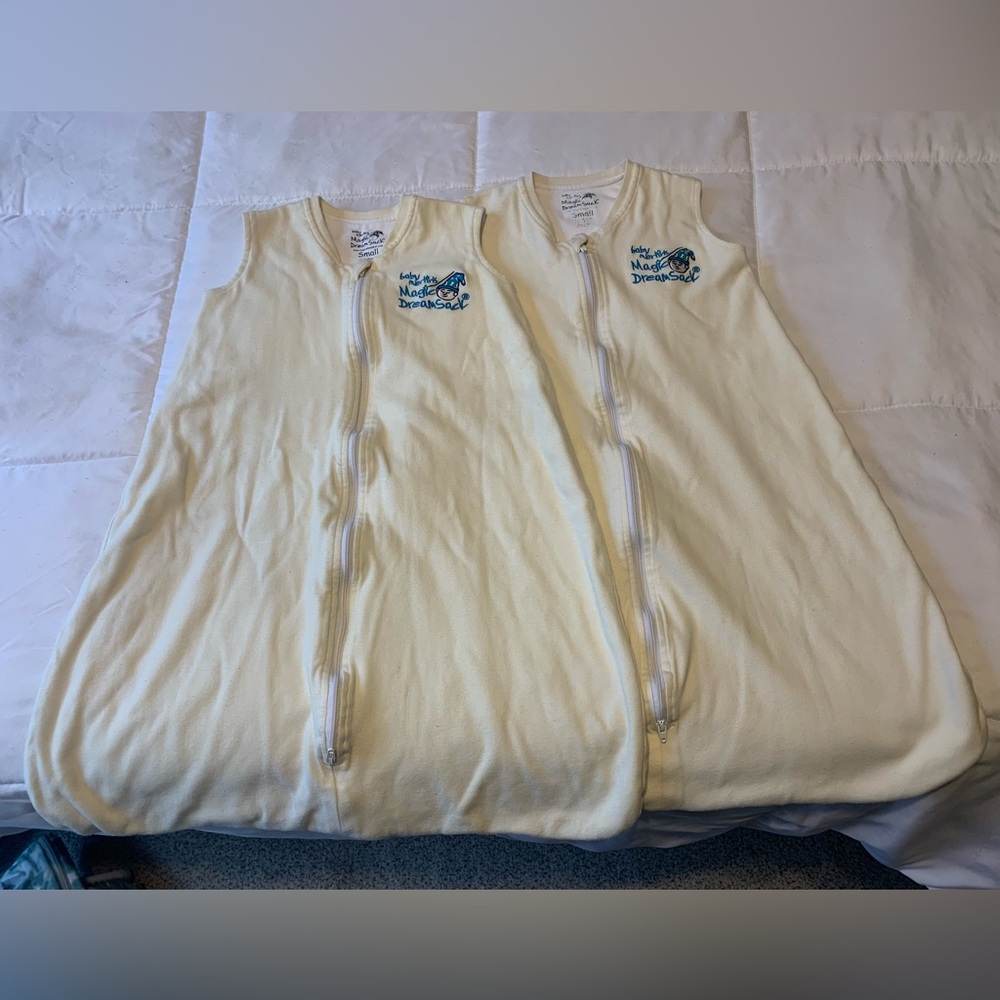 Cream Baby Sleeping Bag